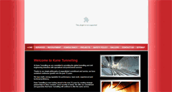 Desktop Screenshot of kanetunnelling.com